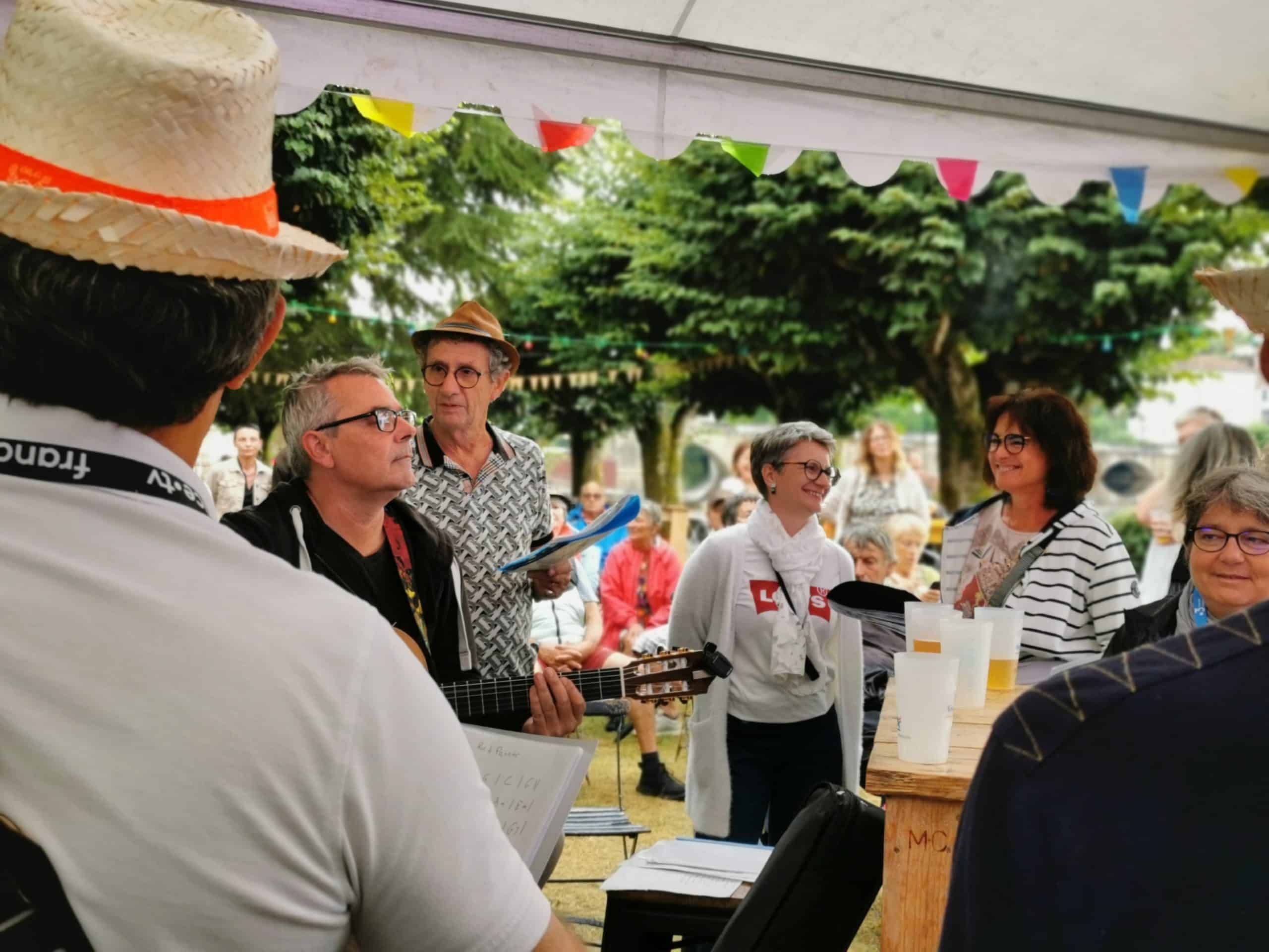 Concert de l'Atelier chansons de l'AMAC