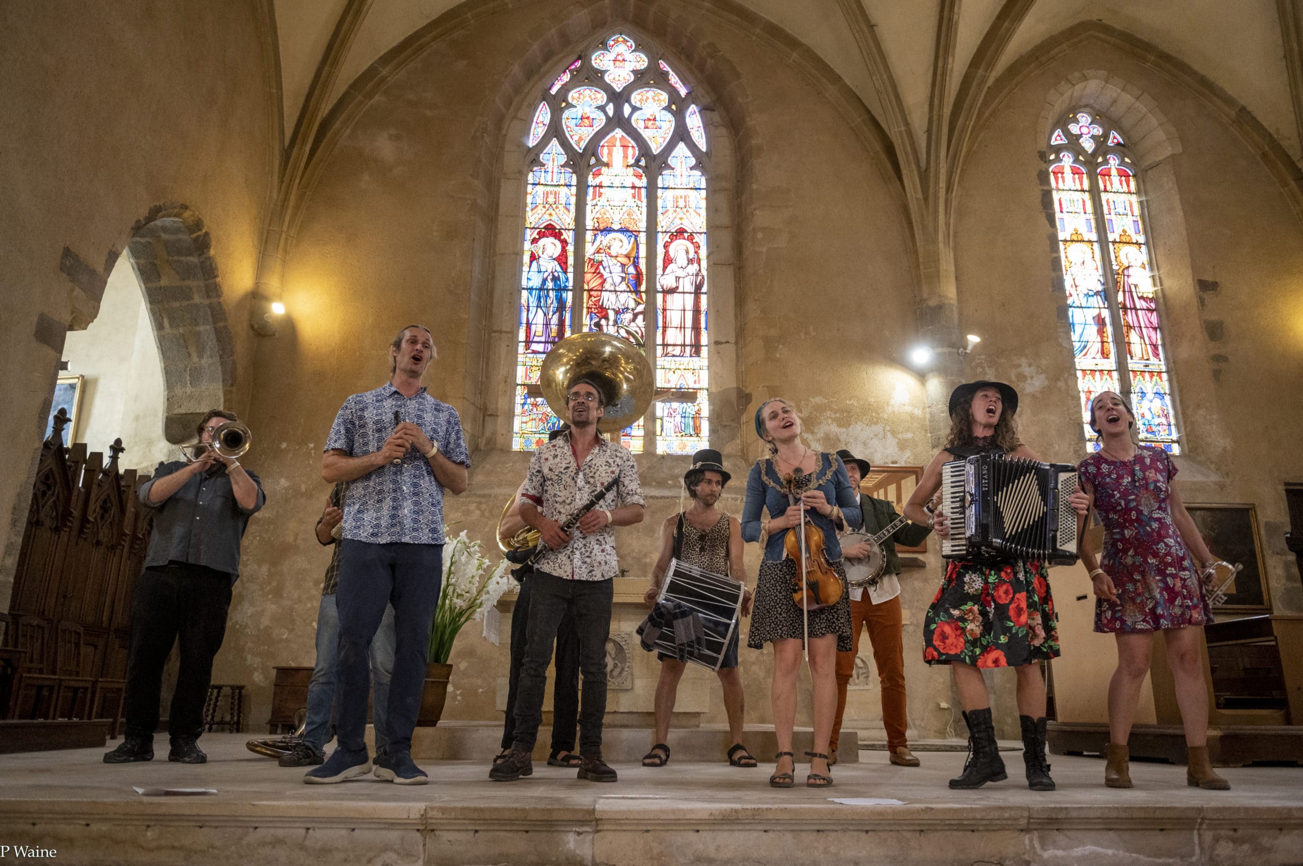 Concert à l'église - Géorgie